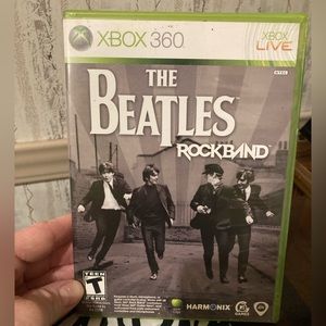 XBOX 360 Live The Beatles Rock Band Game